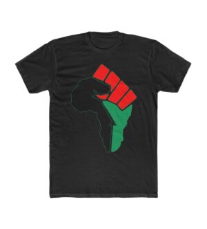 African Black Power Men's Cotton Crew Tee