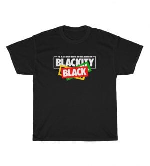 Blackity Black Black Black Unisex Heavy Cotton Tee
