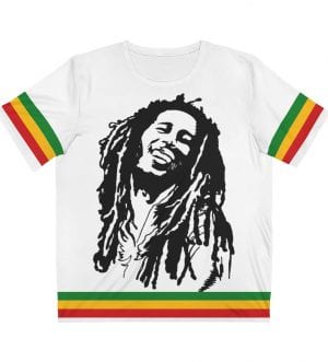 Bob Marley Unisex AOP Cut & Sew T-Shirt