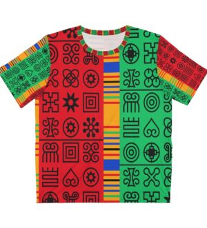 Adinkra Unisex AOP Cut & Sew T-Shirt