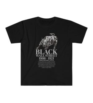 Black Wall Street Shirt | Tulsa | Black Tshirt