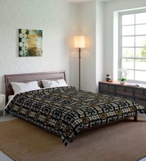 Egyptian Pattern Comforter