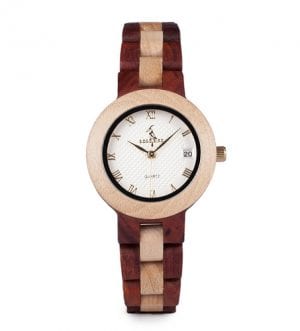 M19 Rose Sandal Wood Watch Women Minimal