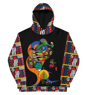 Beautiful Black Woman Women's Hoodie