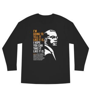 Malcolm X Long Sleeve Tee