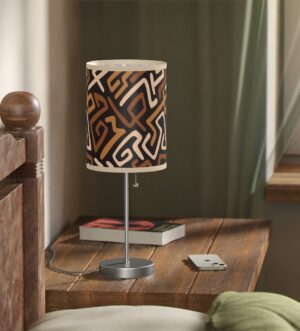 African Print Lamp