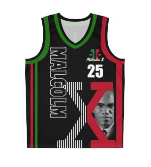 Malcolm X Black Power Basketball Jersey