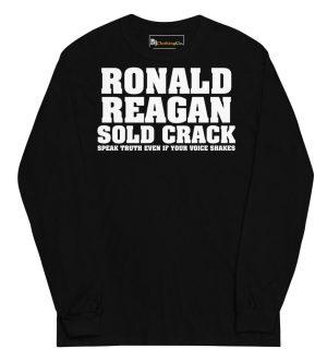 Ronald Reagan Black History Funny Shirt Long Sleeve Shirt