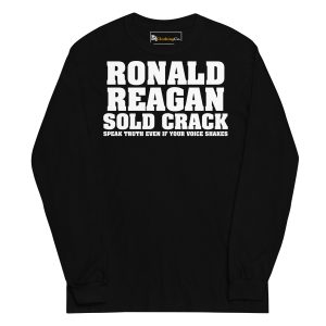 Ronald Reagan Black History Funny Shirt Long Sleeve Shirt