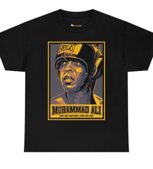 Muhammad Ali Graphic Tees Black History Shirt