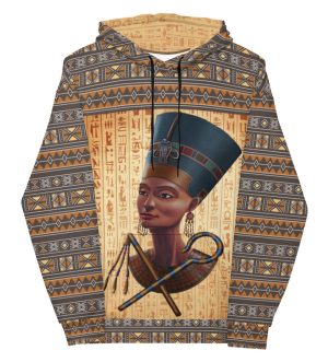 Nefertiti Black History Graphic Hoodie