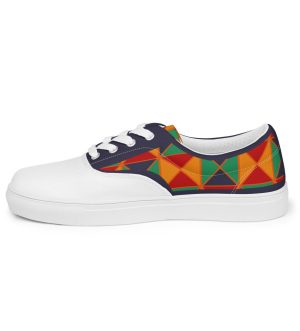 African Print Canvas shoes Womens Shoes