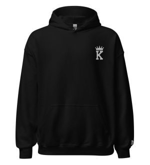 Playing Card Embroidered Hoodie Oversized Hoodie