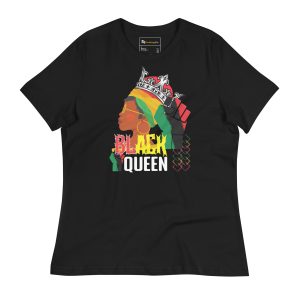 Black Queen Womens Graphic Tees Mothers Day Shirt